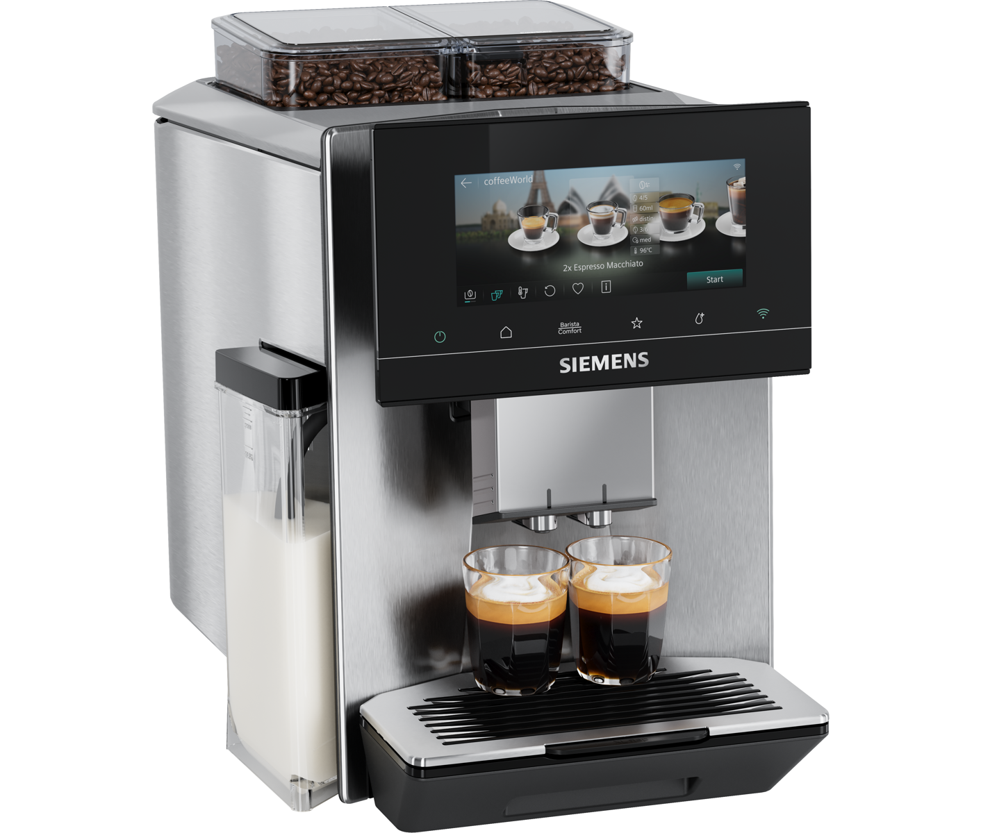 Siemens EQ900 iAroma TQ927E03 kaffemaskine billede 1