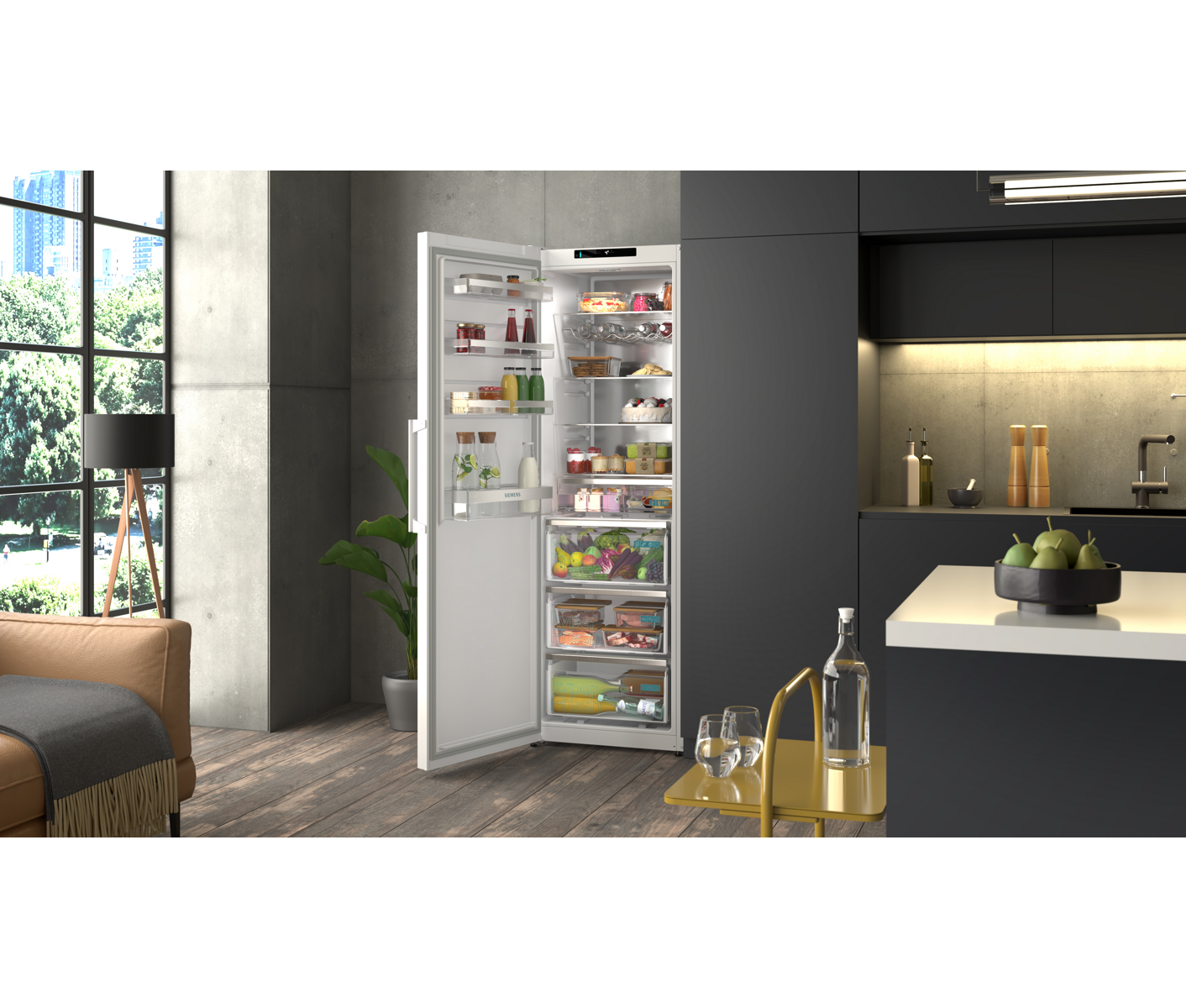 Siemens Ks36nvwcg Iq300 Køleskab - Få 800 kr. tilbage billede 4