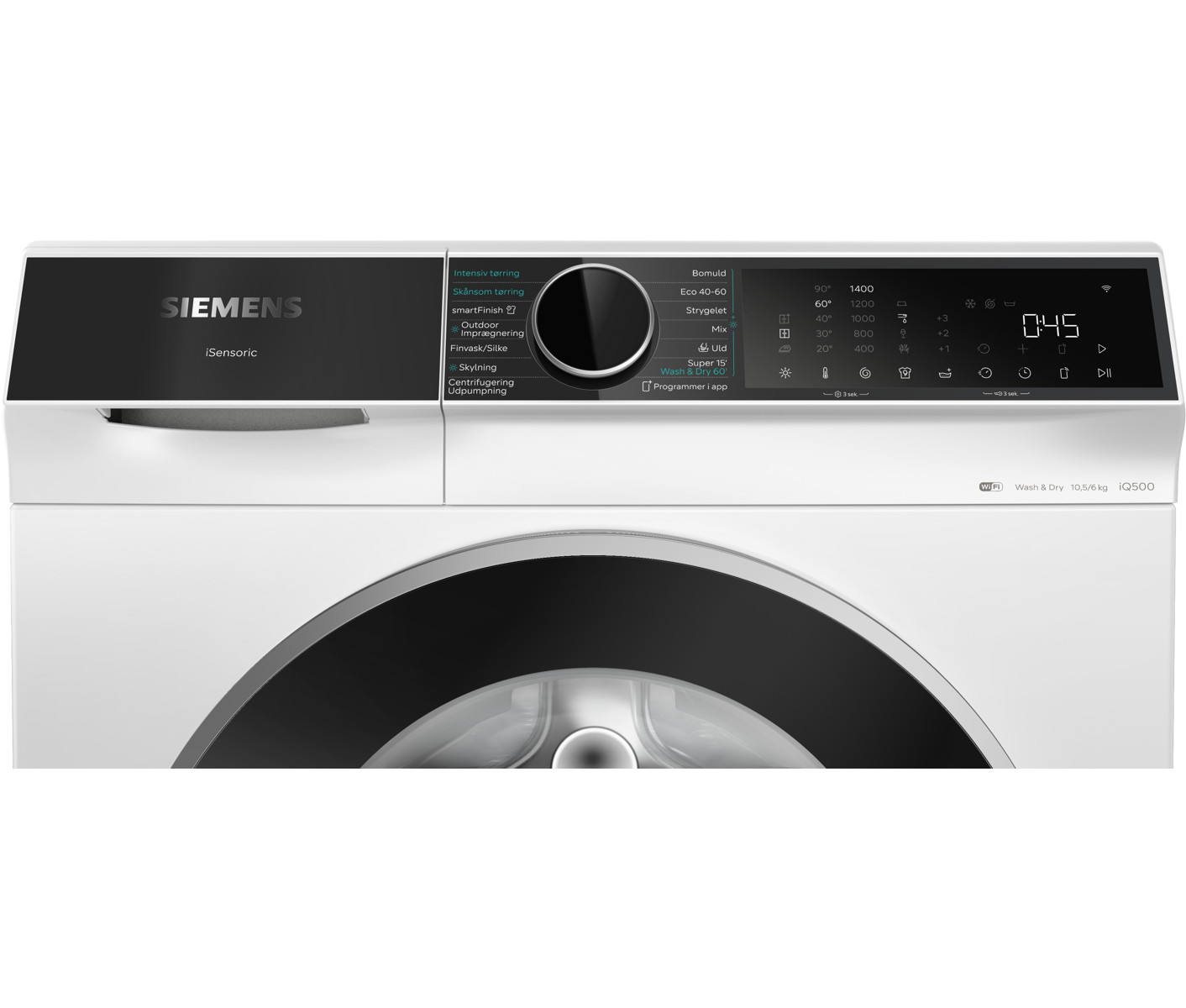 Siemens WN54G20PDN Iq500 Vaske-tørremaskine billede 2