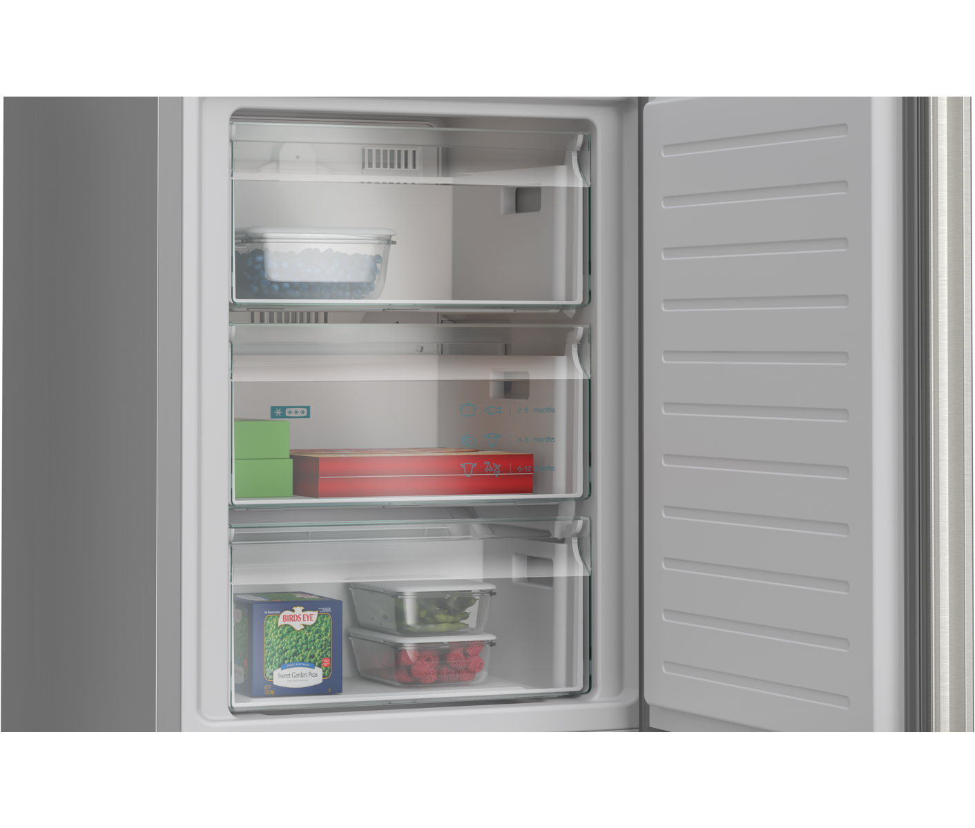 Siemens iQ300 kølefryseskab KG36NVICG (rustfrit stål) billede 7