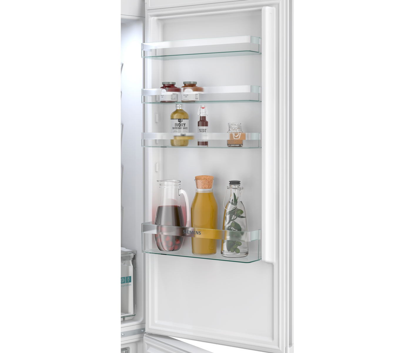 Siemens iQ300 kølefryseskab KG39NVWDG (hvid)