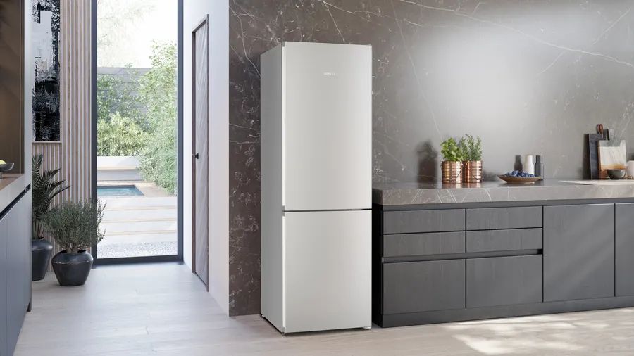 Siemens iQ300 KG36NVIAG, 321 L, SN-T, 10 kg/24t, A, Frisk zone, aflukke, Rustfrit stål billede 2