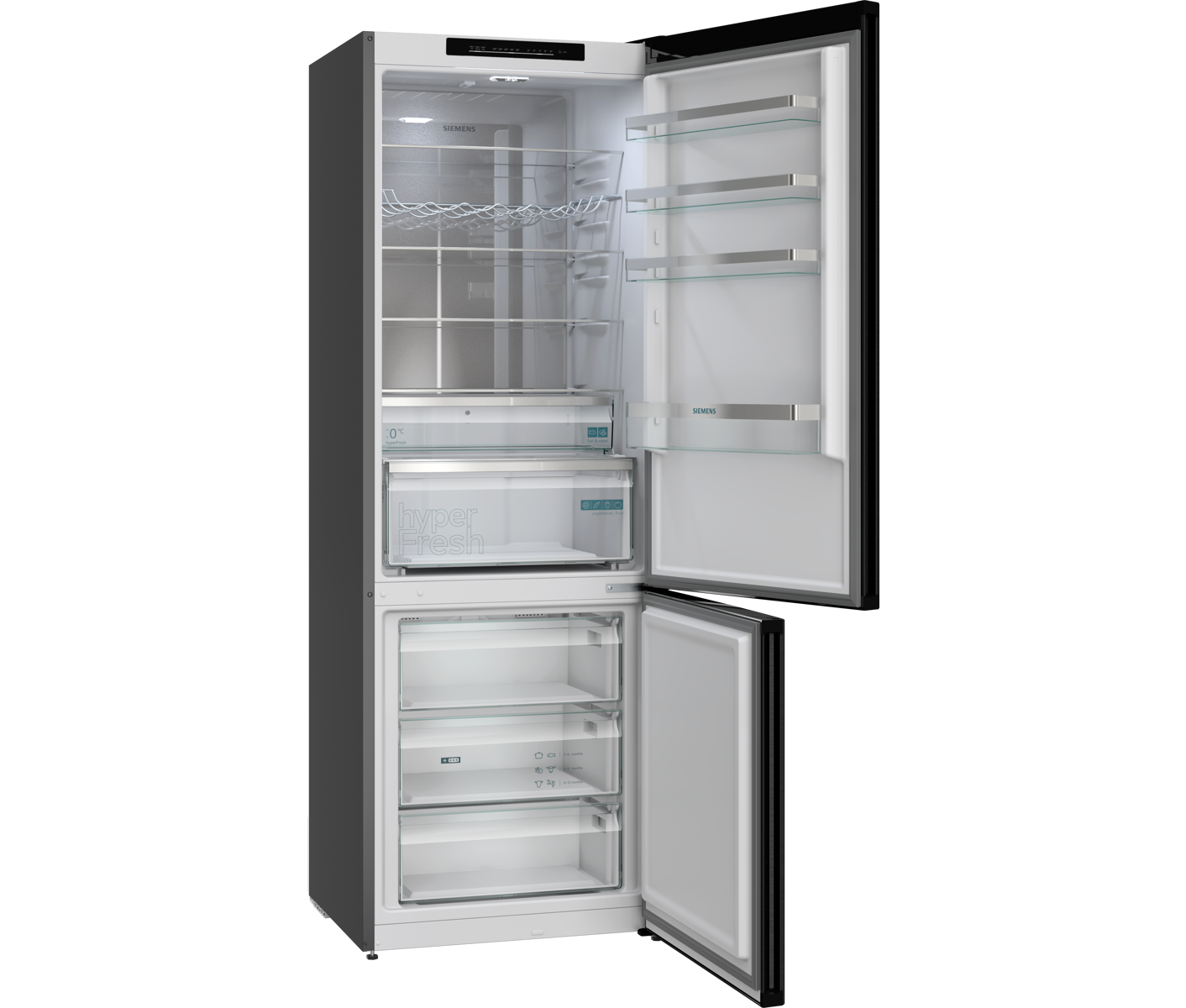 Siemens iQ300 KG49NVXCG kølefryseskab billede 3