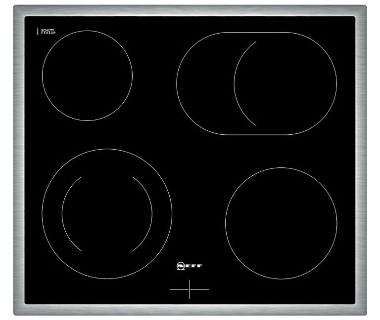 Neff MR 1342 N, Sort, Indbygget, Keramisk, Keramisk, 4 zone(s), 4 zone(s) billede 1