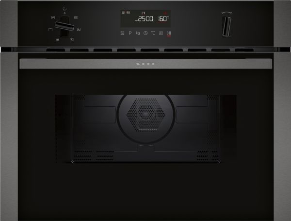 Neff HLAGD53G0, Indbygget, Kombination mikroovn, 25 L, 900 W, Indbygget skærm, LED
