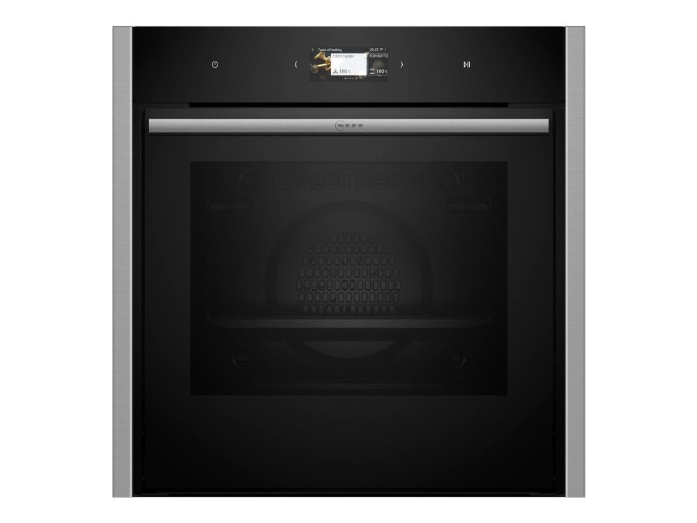 Neff N 90 B64CS71N0 - Ovn - til indbygning - Wi-Fi - niche - bredde: 56 cm - dybde: 55 cm - højde: 58.5 cm - med selv-rengøring - Klasse A+ - rustfrit stål