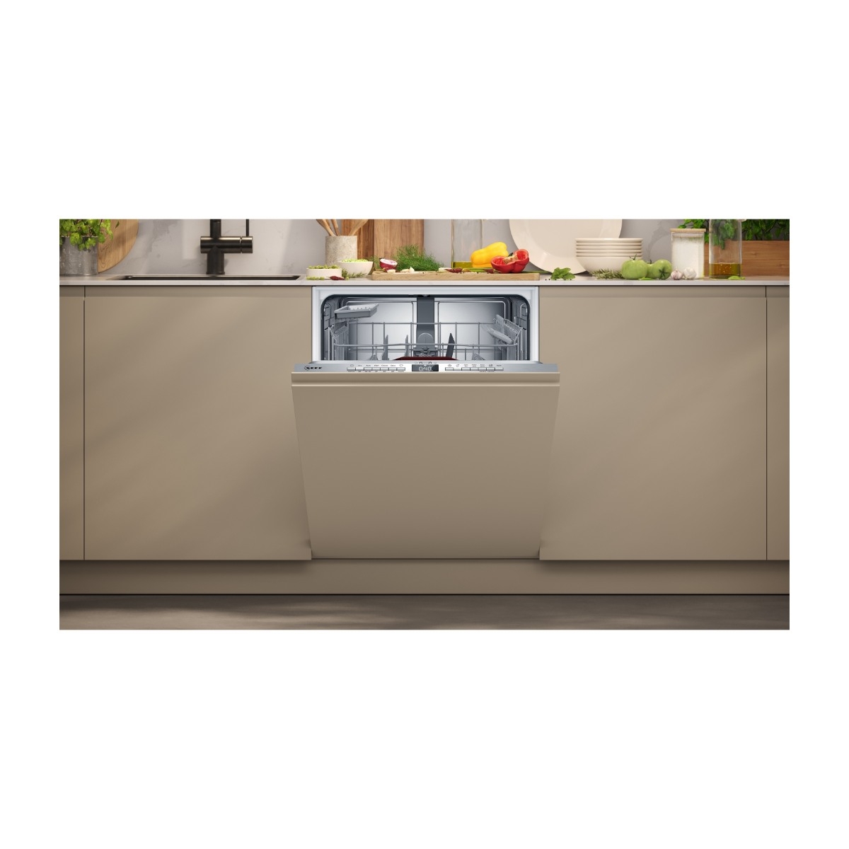 Neff N 50 S155EAX16E integreret opvaskemaskine billede 4