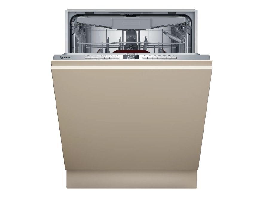 Neff S255EVX04E - Opvaskemaskine - Sølv