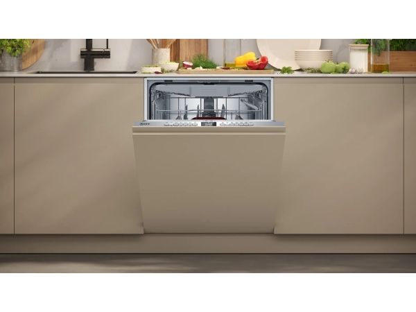 Neff S255EVX04E - Opvaskemaskine - Sølv