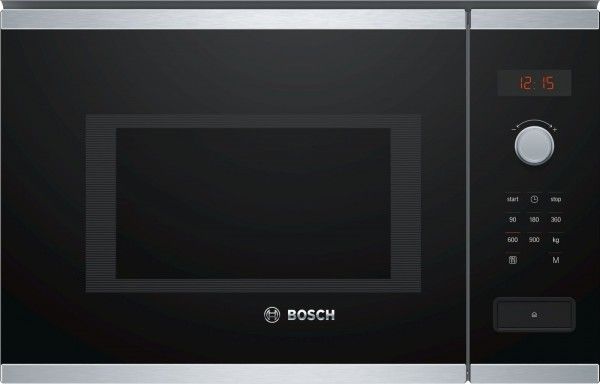 Bosch Serie | 4 BFL553MS0 - Mikrobølgeovn - til indbygning - 25 liter - 900 W - rustfrit stål billede 4
