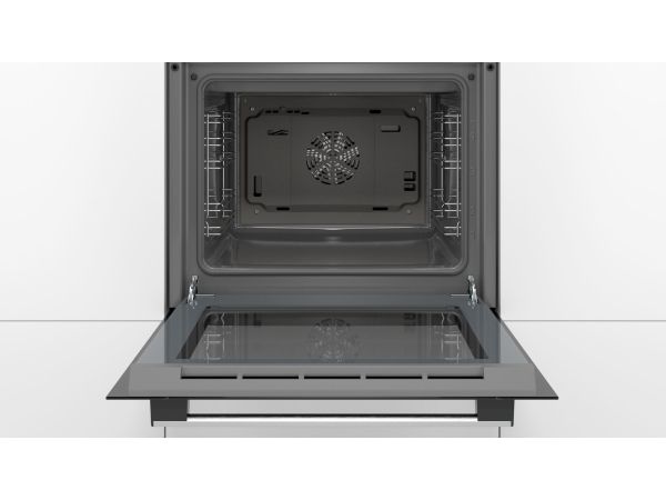 Bosch Serie | 2 HBF133BR0 - Ovn - til indbygning - niche - bredde: 56 cm - dybde: 55 cm - højde: 57.5 cm - med selv-rengøring - Klasse A - rustfrit stål billede 3
