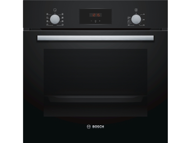Bosch Serie 2 HBF153BB0, Medium, Elektrisk ovn, 66 L, 3300 W, 66 L, Blæserassisteret