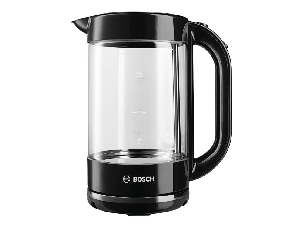 Bosch Elkedel TWK70B03 - Sort glas - 2400 W