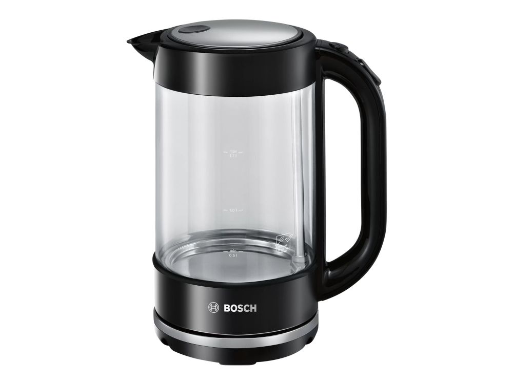 Bosch Elkedel TWK70B03 - Sort glas - 2400 W