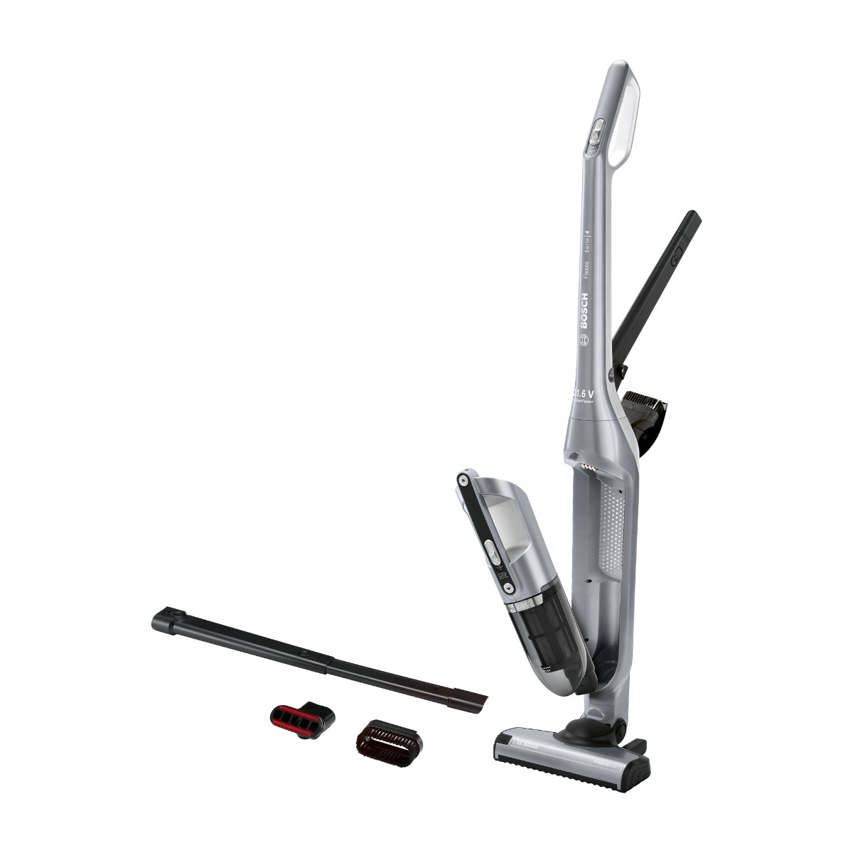 Bosch BCH3P210 ledningsfri støvsuger, grå billede 1