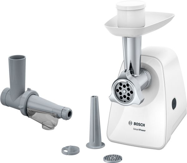 Bosch SmartPower MFW2515W - Kødhakkemaskine - 1.5 kW - hvid