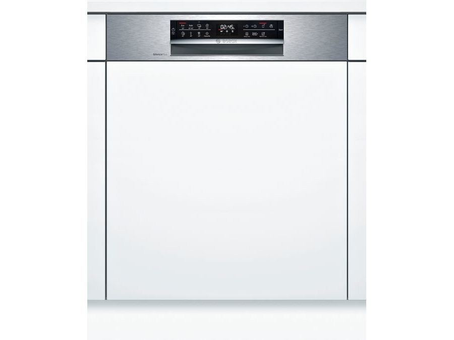 Bosch Serie | 6 SMI6ECS93E - Opvaskemaskine - til indbygning - Wi-Fi - Niche - bredde: 60 cm - dybde: 55 cm - højde: 81.5 cm - metallisk