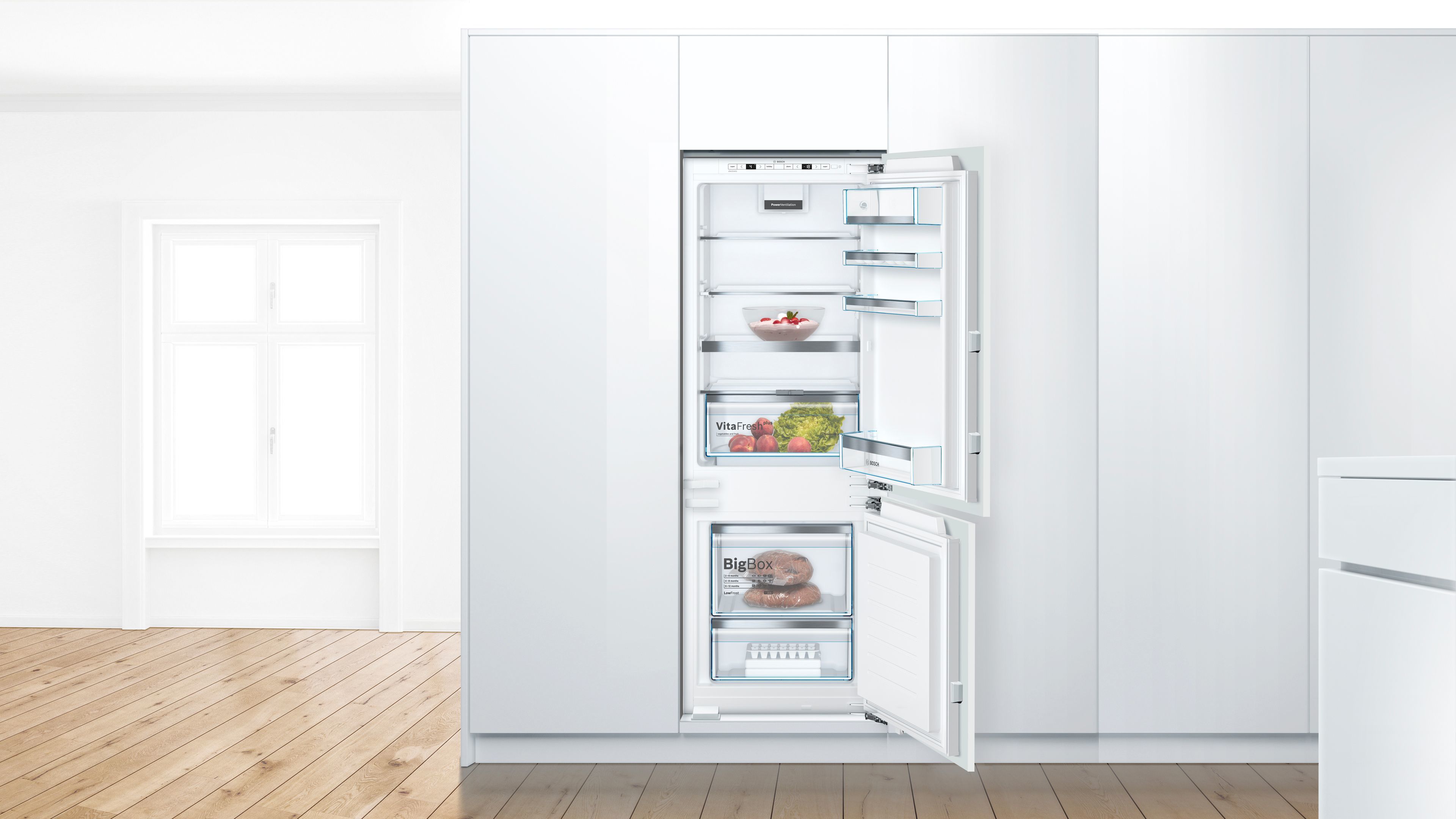 Bosch Serie 6 KIS77ADD0, 229 L, SN-T, 38 dB, 9 kg/24t, D billede 2