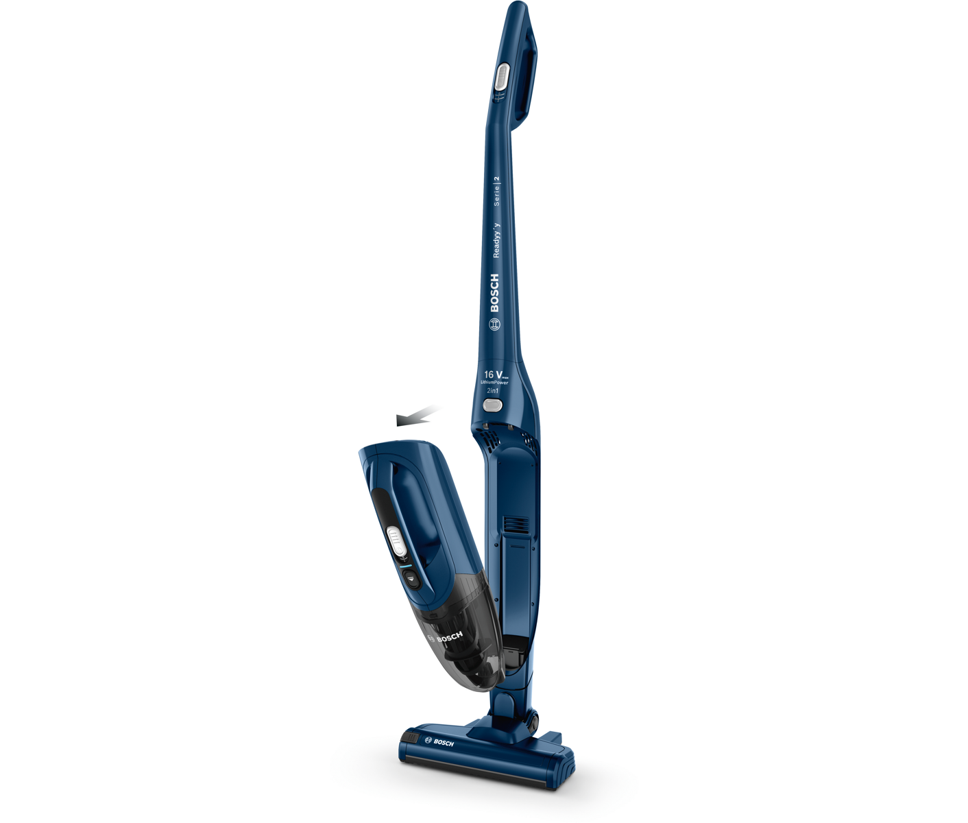 Bosch BBHF216 ledningsfri støvsuger, blå billede 1