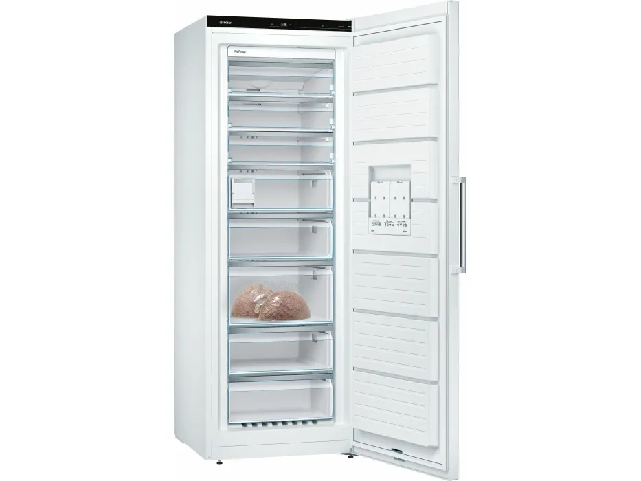 Bosch Serie | 6 GSN58AWDV - Fryser - stående - bredde: 70 cm - dybde: 78 cm - højde: 191 cm - 366 liter - Klasse D - hvid