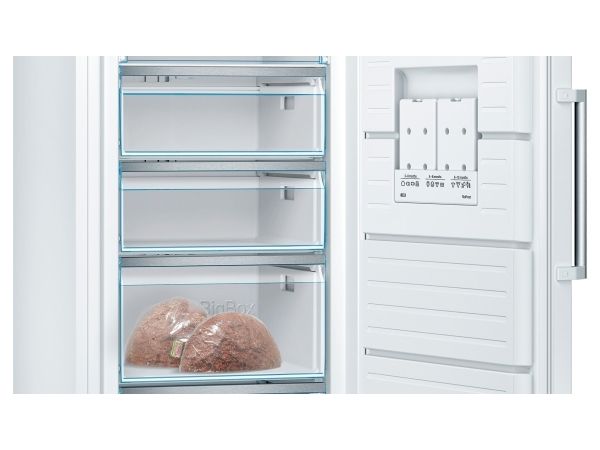 Bosch Serie 6 GSN58DWDV, 366 L, 22 kg/24t, SN-T, Frostfri system, D, Hvid billede 4