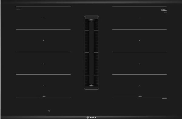 PXX875D67E - Serie | 8 - Induktion kogeplade med emhætte - 80 cm - Flexzoner - Automatisk justering af sugestyrke - HomeConnect - 42 db - 622 m3/h (max) billede 2