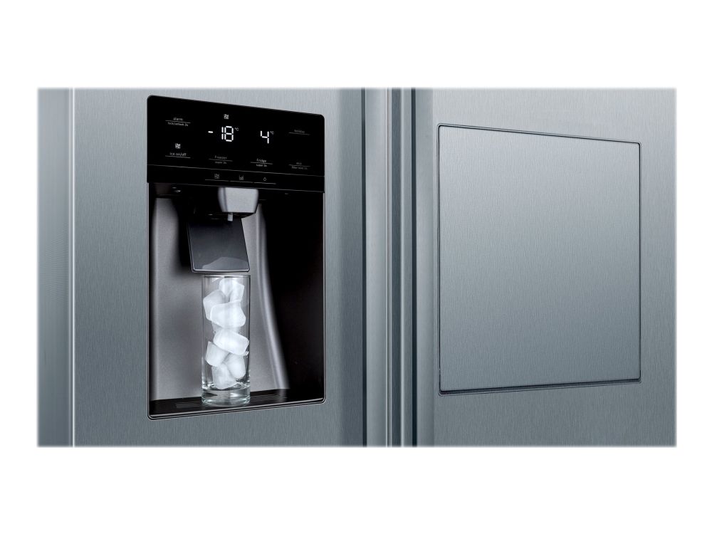 Bosch Serie | 6 KAG93AIEP - Køleskab/fryser - side ved side med vanddispenser, isdispenser - fritstående - bredde: 90.8 cm - dybde: 70.7 cm - højde: 178.7 cm - 531 liter - Klasse E - rustfrit stål billede 4