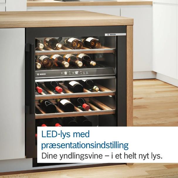 Bosch KWK16ABGA Glasdør - Sort billede 5