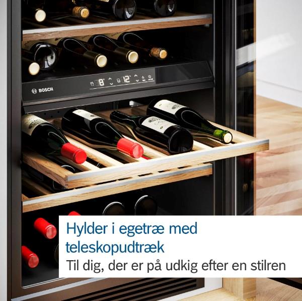 Bosch KWK16ABGA Glasdør - Sort billede 6