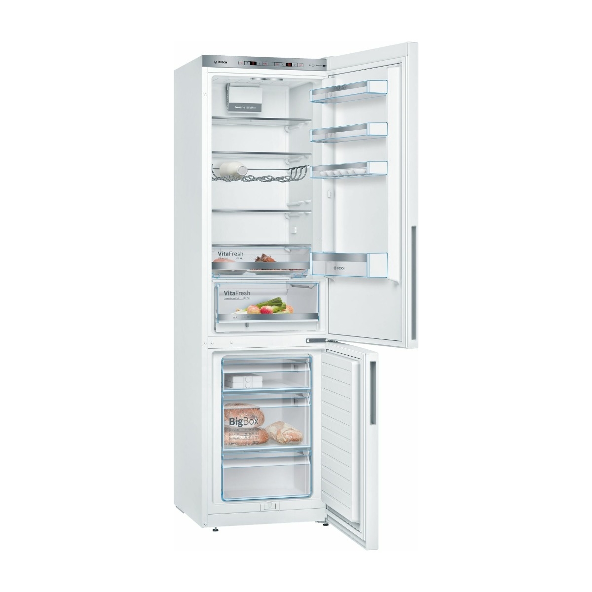 Bosch KGE39AWCA Fritstående kølefryseskab