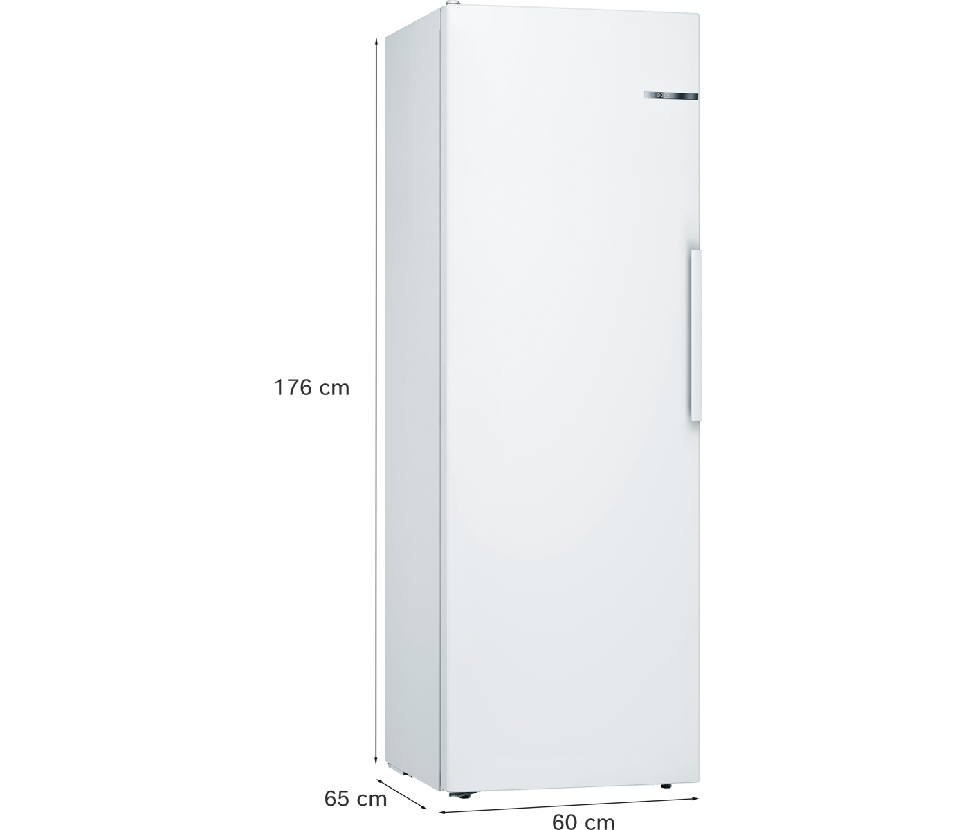 Bosch KSV33NWEP Fritstående køleskab