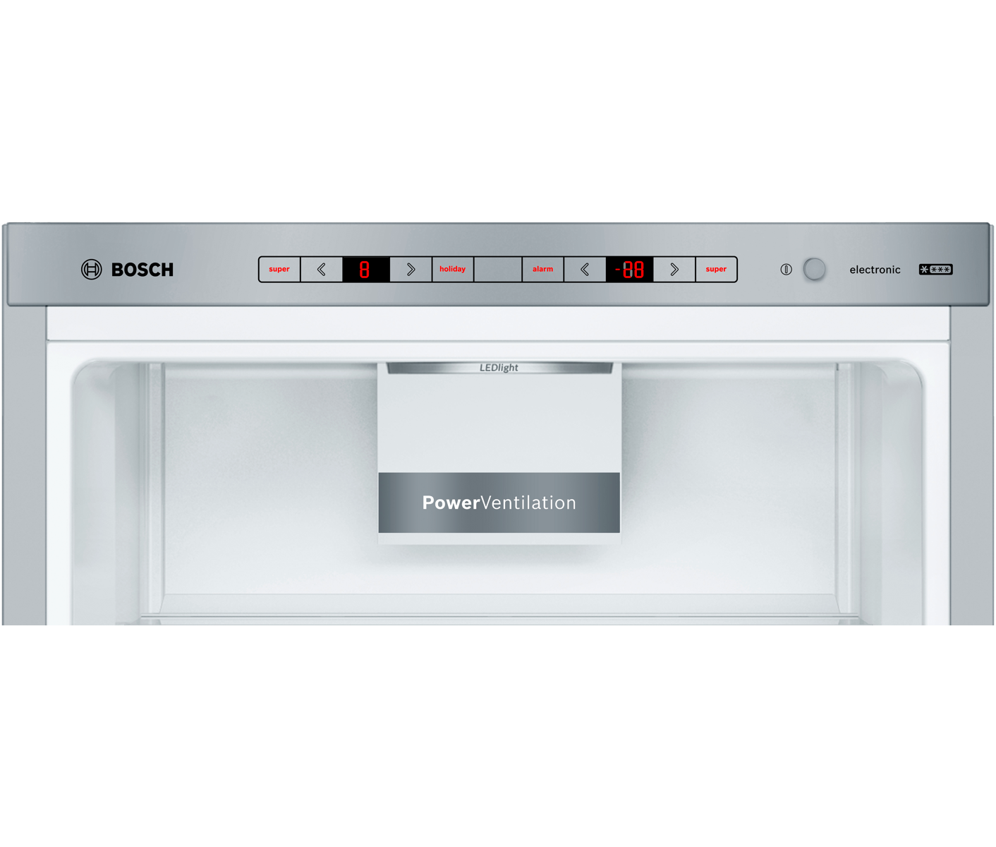 Bosch KGE39AICA Fritstående kølefryseskab