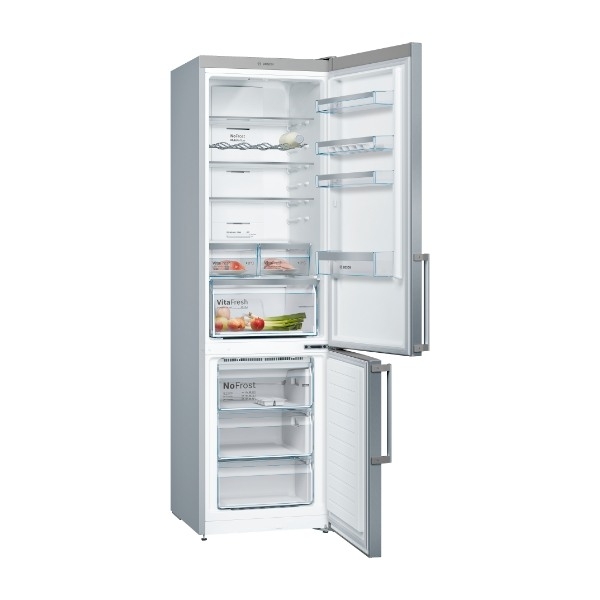 Bosch Serie 4 kølefryseskab KGN397LEQ (inox)