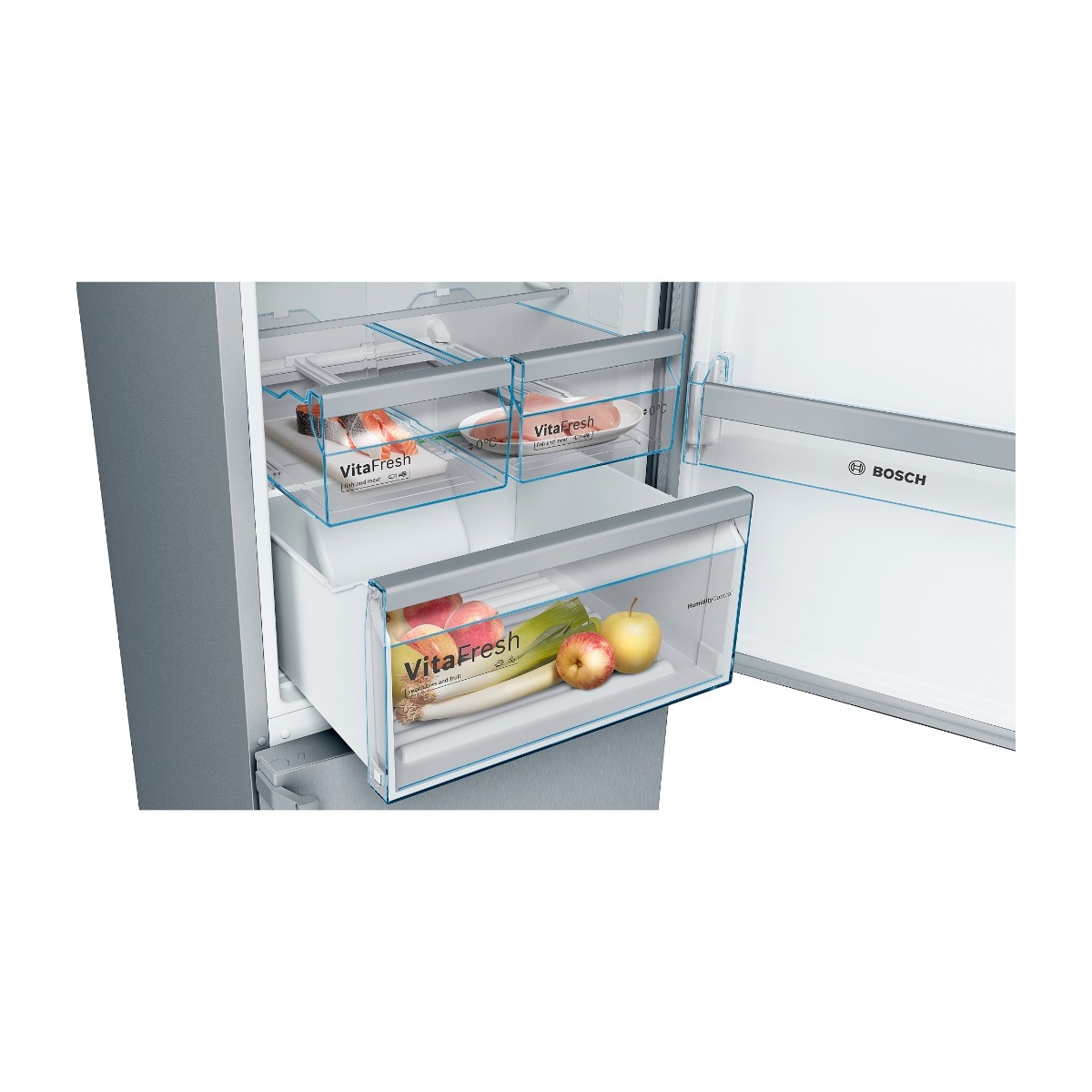 Bosch Serie 4 kølefryseskab KGN397LEQ (inox)