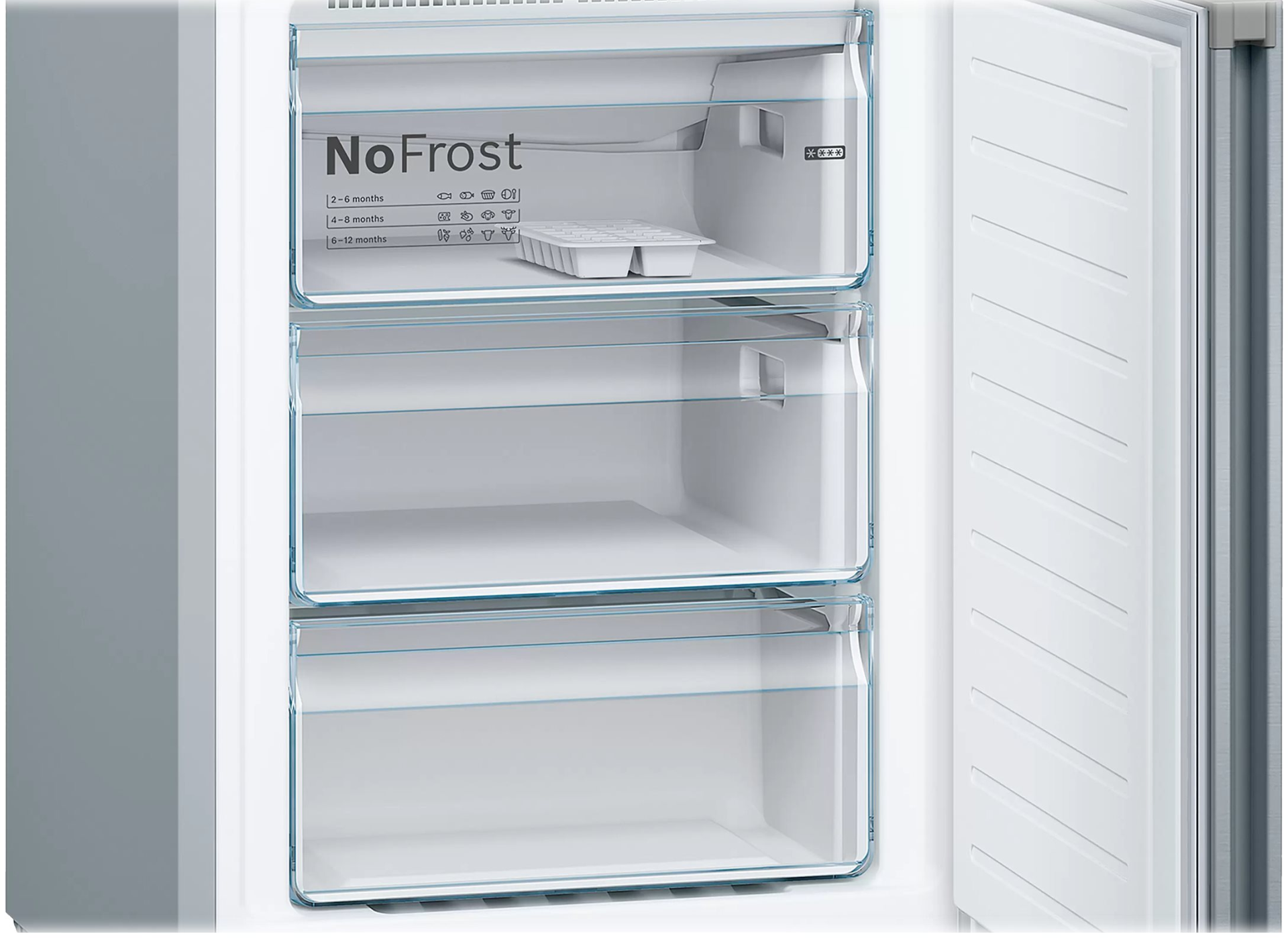 Bosch KGN36VLED kølefryseskab billede 1