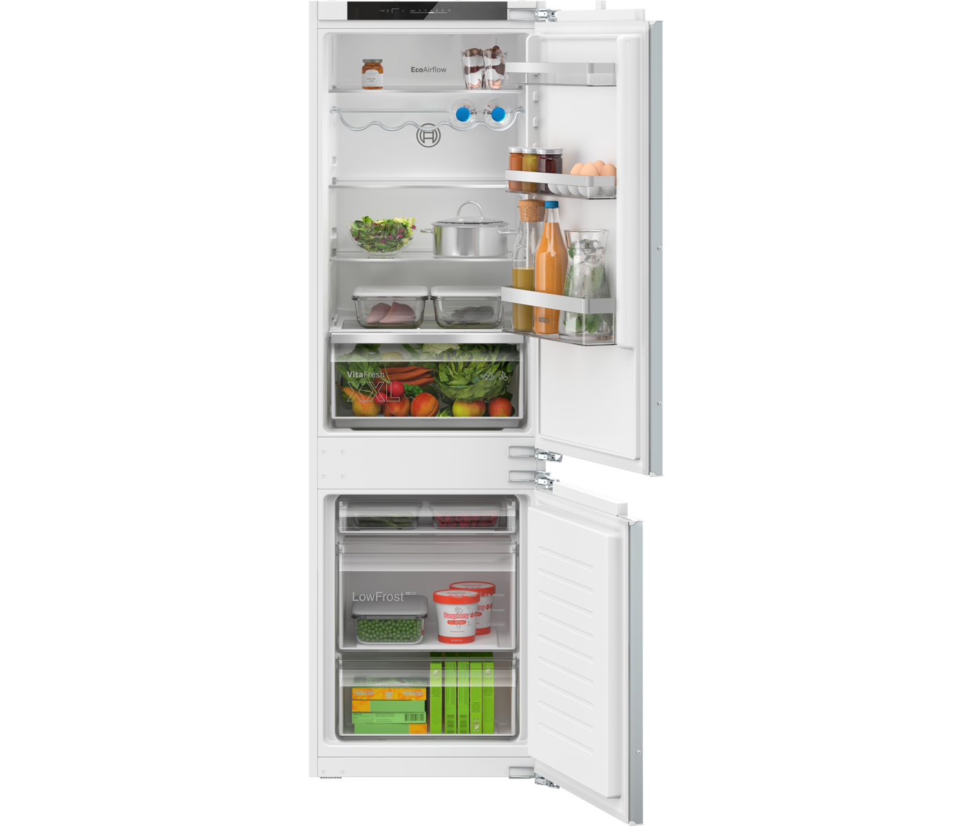 Bosch KIV86VFE1 Integrerbart kølefryseskab