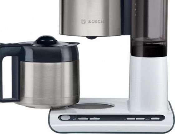 Bosch Styline TKA8A681 - Kaffemaskine - 8 kopper kaffe - 12 kopper te - hvid
