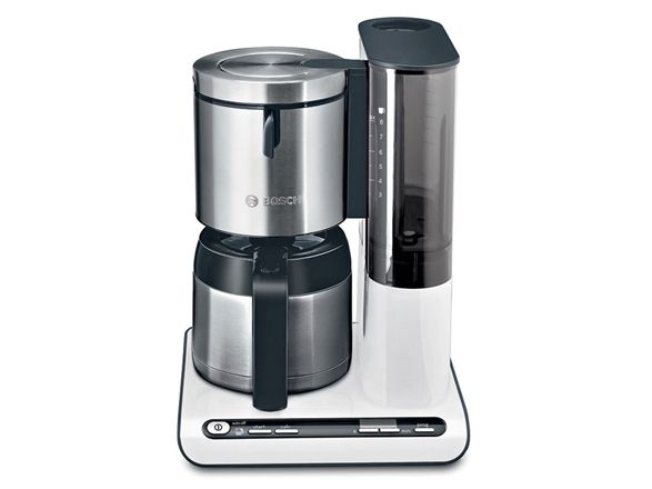 Bosch Styline TKA8A681 - Kaffemaskine - 8 kopper kaffe - 12 kopper te - hvid