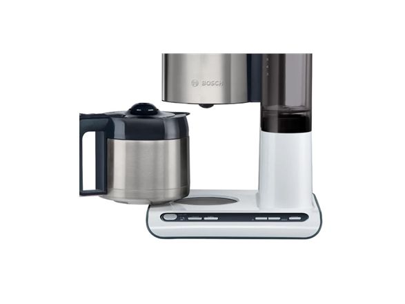 Bosch Styline TKA8A681 - Kaffemaskine - 8 kopper kaffe - 12 kopper te - hvid