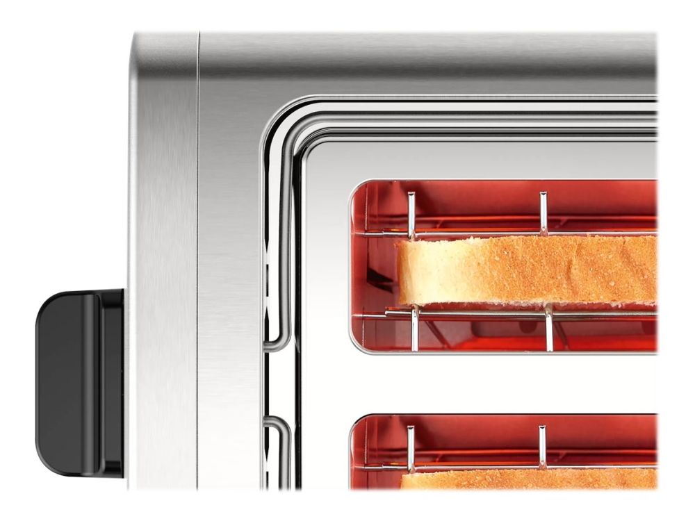Bosch DesignLine TAT3P420DE - Brødrister - 2 skive - 2 Holdere - rustfrit stål