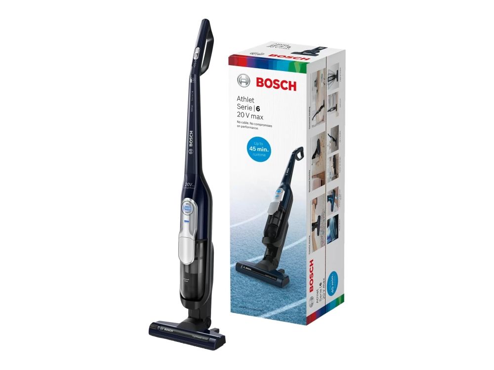 Bosch Athlet Serie | 6 BCH85N - Støvsuger - stav - uden pose - ledningsfri - blå billede 2