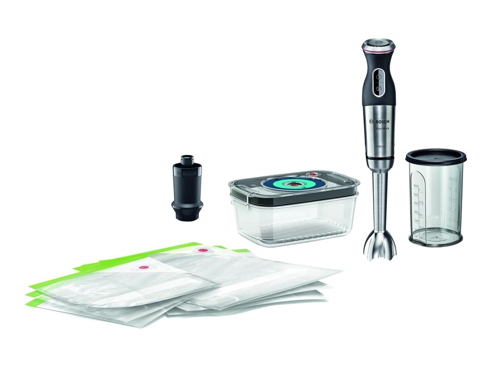 Bosch MaxoMixx MS8CM61V1 - Stavblender - 1 kW - rustfrit stål billede 1