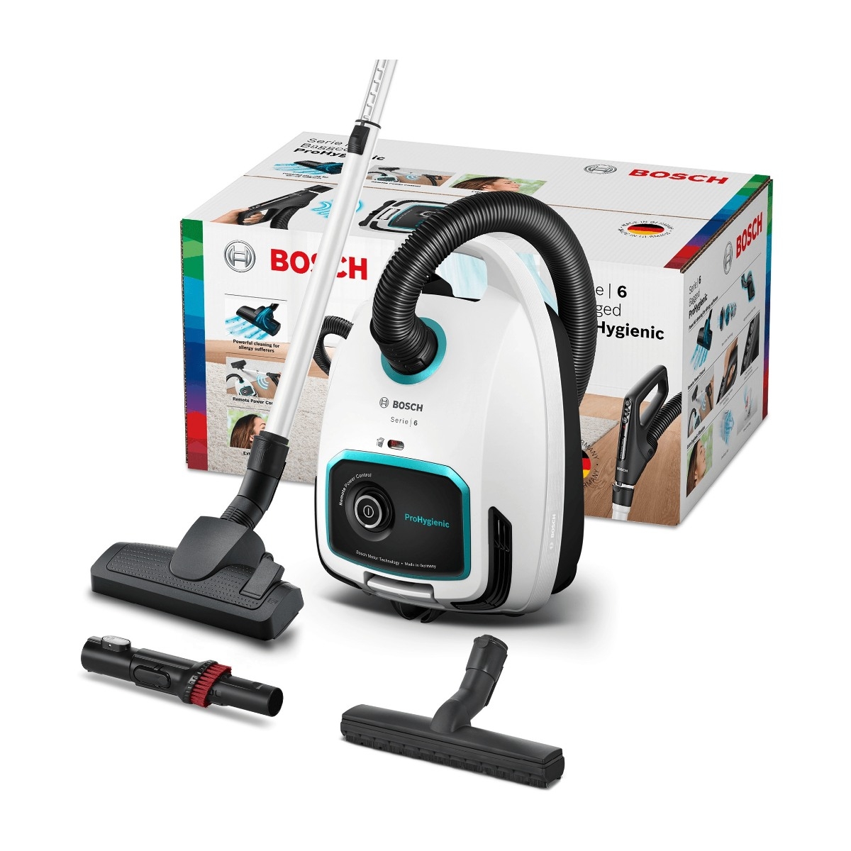 Bosch BGL6HYG1 Prohygienic støvsuger, hvid billede 4