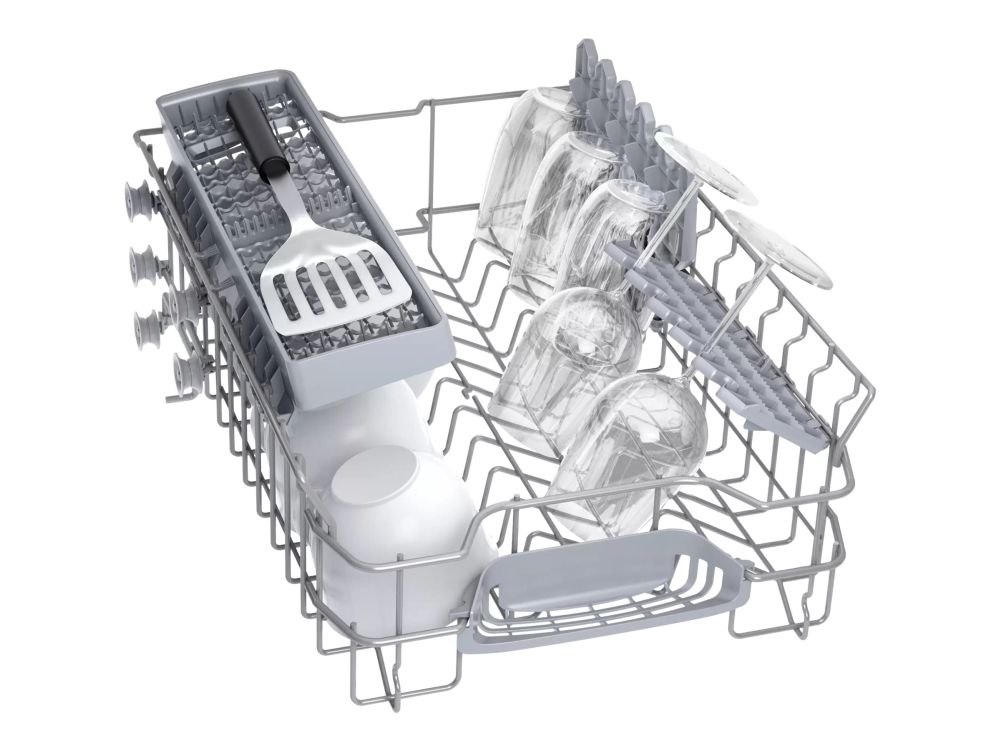 Bosch Serie | 2 SPI2IKS10E - Opvaskemaskine - til indbygning - Wi-Fi - Niche - bredde: 45 cm - dybde: 55 cm - højde: 81.5 cm - rustfrit stål