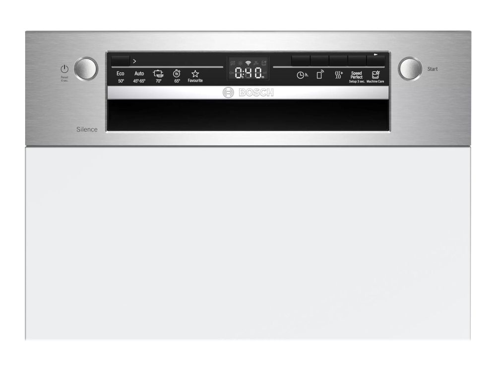 Bosch Serie | 2 SPI2IKS10E - Opvaskemaskine - til indbygning - Wi-Fi - Niche - bredde: 45 cm - dybde: 55 cm - højde: 81.5 cm - rustfrit stål