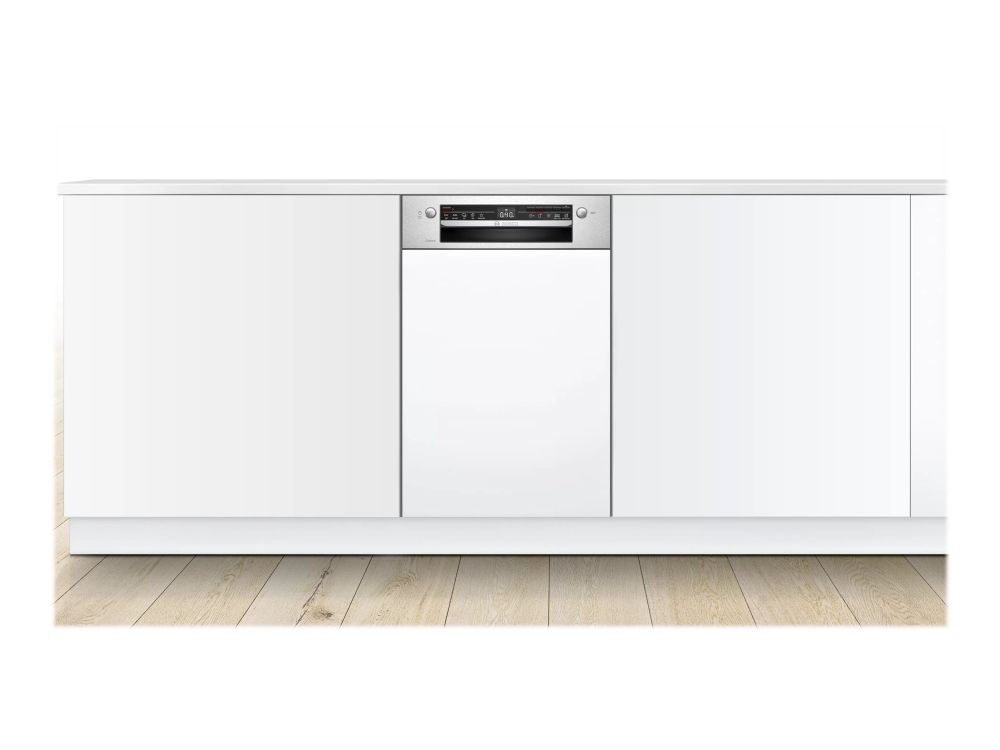Bosch Serie | 2 SPI2IKS10E - Opvaskemaskine - til indbygning - Wi-Fi - Niche - bredde: 45 cm - dybde: 55 cm - højde: 81.5 cm - rustfrit stål
