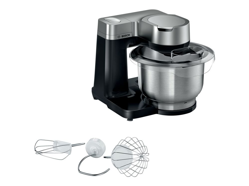 Bosch MUM Serie 2 MUMS2VM00 - Køkkenmaskine - 900 W - sort/ sølv billede 1