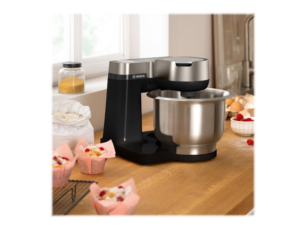 Bosch MUM Serie 2 MUMS2VM00 - Køkkenmaskine - 900 W - sort/ sølv billede 2