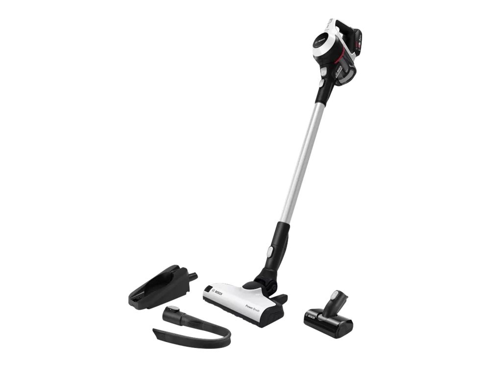 Bosch Serie | 6 BKS611MTB - Støvsuger - pind/håndholdt (2-i-1) - uden pose - ledningsfri - hvid billede 2