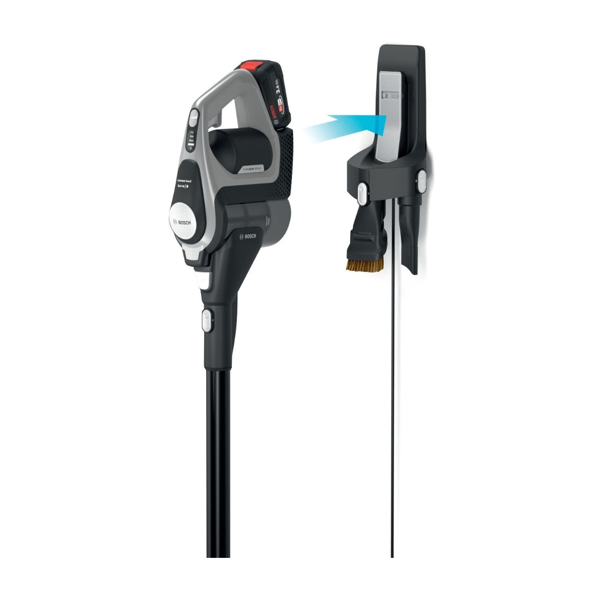 Bosch BCS82G31 Unlimited 8 ledningsfri støvsuger billede 4